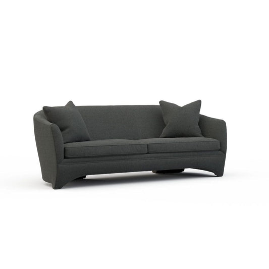 Lillian August - Leo Sofa in Cristo-Charcoal - LA3146S-Cristo-Charcoal view 1