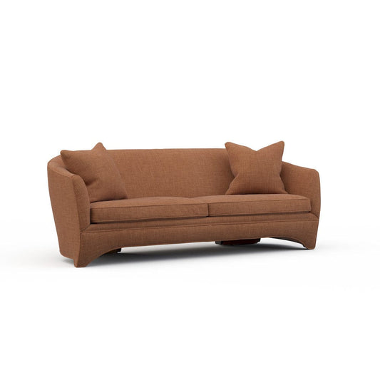 Lillian August - Leo Sofa in Crystal-Orange - LA3146S-Crystal-Orange view 1