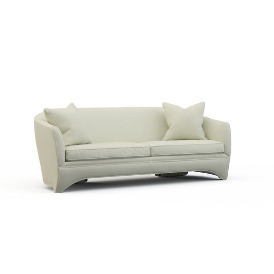 Lillian August - Leo Sofa in Heather-White - LA3146S-Heather-White view 1