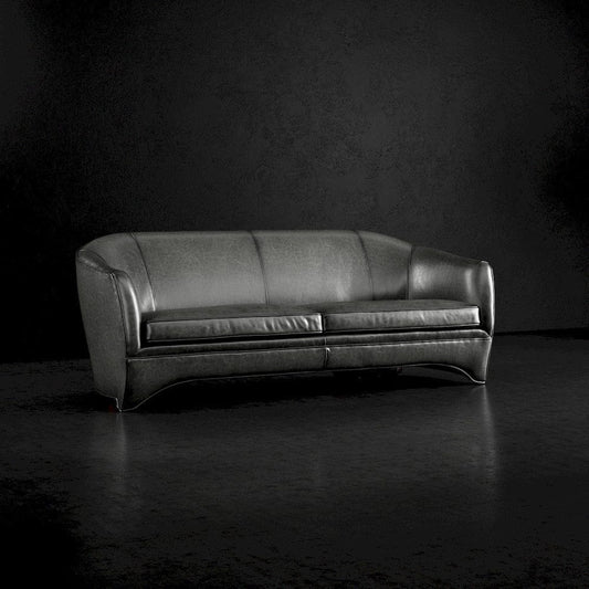 Lillian August - Leo Sofa in Sauvage-Azure-Black - LL3146S-Sauvage-Azure-Black view 1