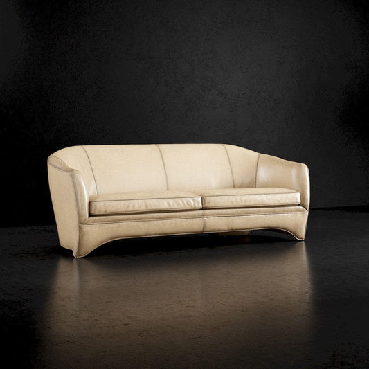 Lillian August - Leo Sofa in Sauvage-Ivory-Black - LL3146S-Sauvage-Ivory-Black view 1