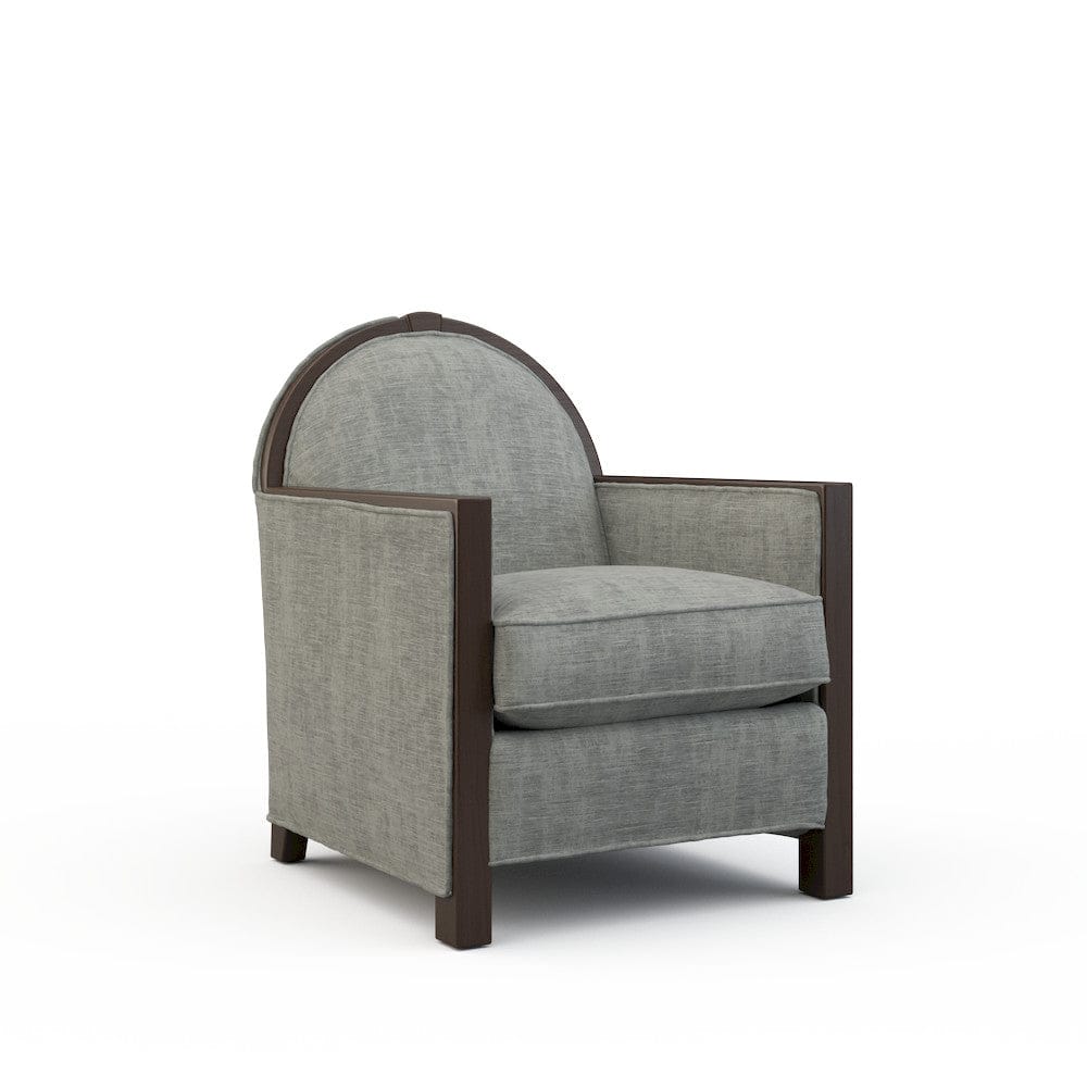 Lillian August - Leon Chair in Castine-Grey - LA4137C-Castine-Grey view 1