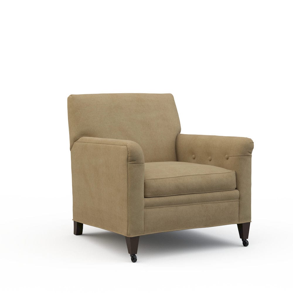 Lillian August - Lev Chair in Limestone-Bronze - LA4148C-Limestone-Bronze view 1