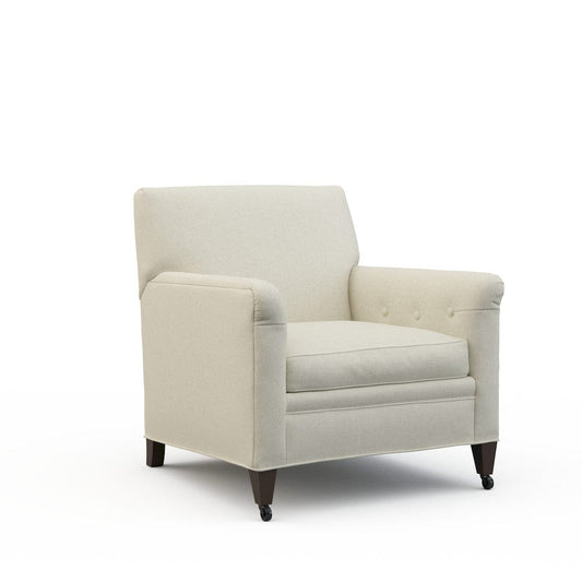 Lillian August - Lev Chair in Rayburn-Oatmeal - LA4148C-Rayburn-Oatmeal view 1