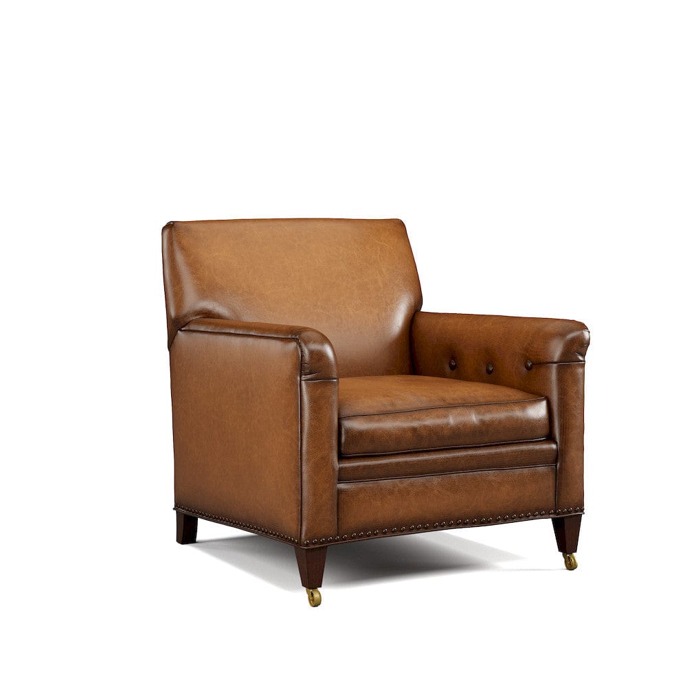 Lillian August - Lev Chair in Sauvage-Bark-White - LL4148C-Sauvage-Bark-White view 1