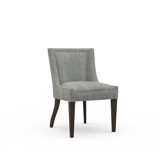 Lillian August - Luis Armless Chair in Castine-Grey - LA3128AC-Castine-Grey view 1