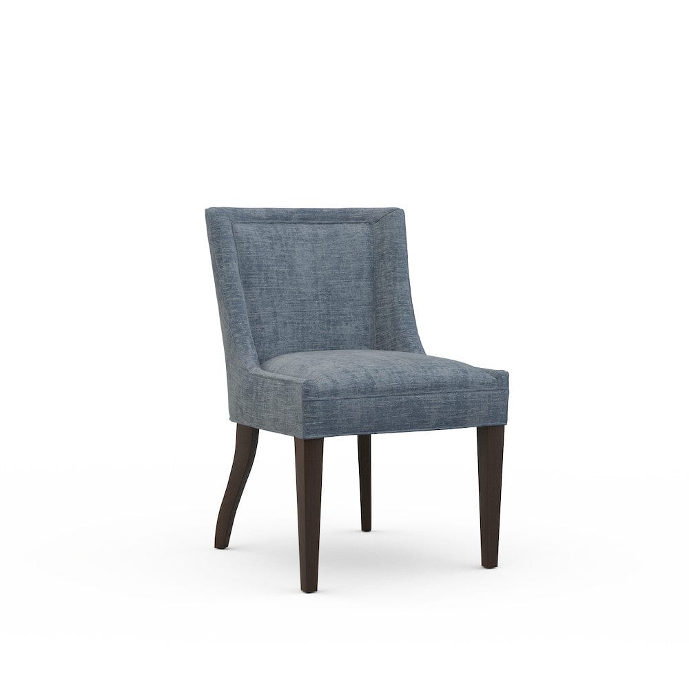 Lillian August - Luis Armless Chair in Castine-Slate - LA3128AC-Castine-Slate view 1