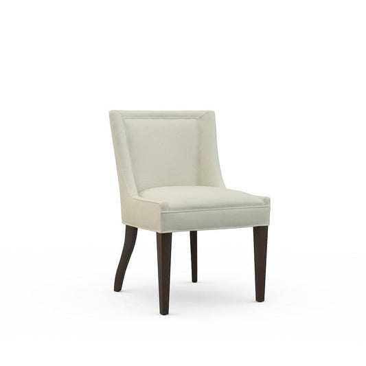 Lillian August - Luis Armless Chair in Heather-White - LA3128AC-Heather-White view 1