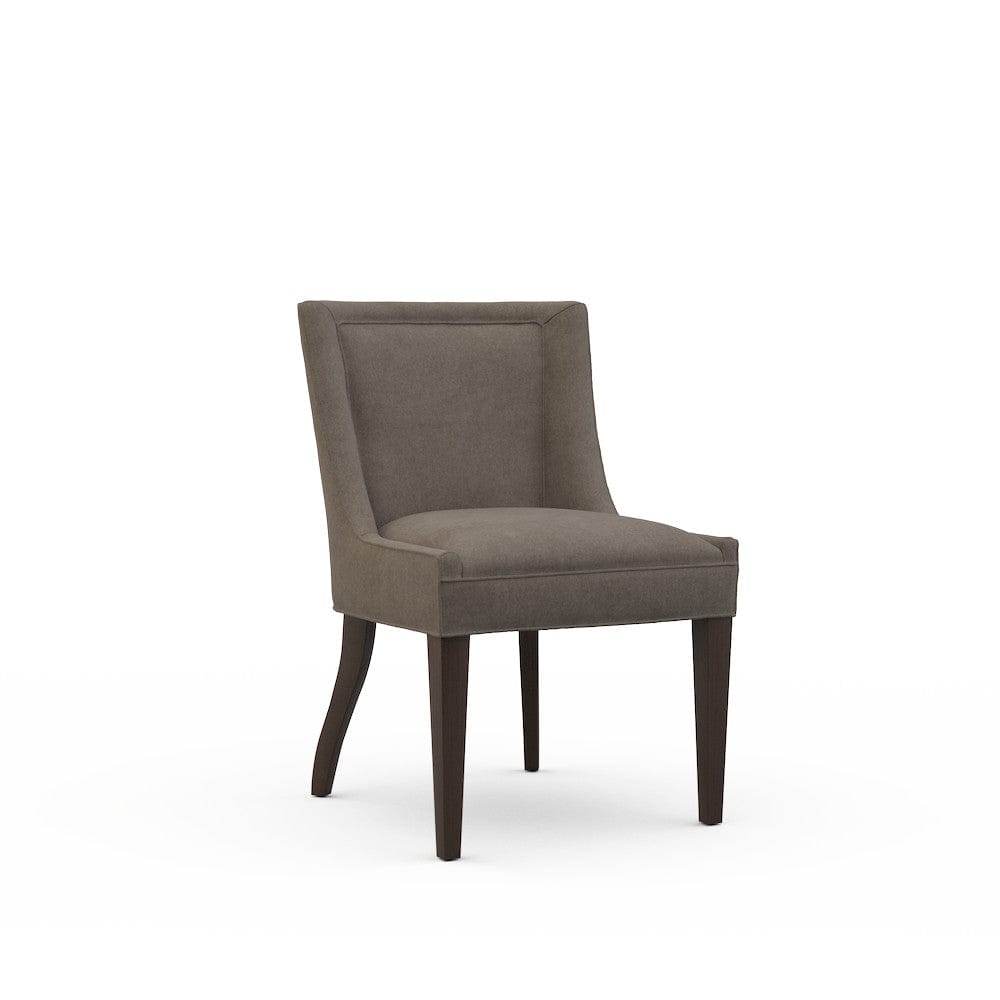 Lillian August - Luis Armless Chair in Limestone-Charcoal - LA3128AC-Limestone-Charcoal view 1