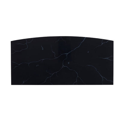 Lillian August - Manuel Marble Top Demilune Server - LA26363 view 4
