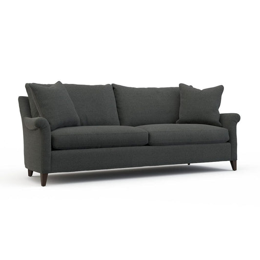 Lillian August - Milan Mid Sofa in Cristo-Charcoal - LA7224M-Cristo-Charcoal view 1