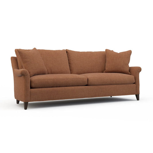 Lillian August - Milan Mid Sofa in Crystal-Orange - LA7224M-Crystal-Orange view 1