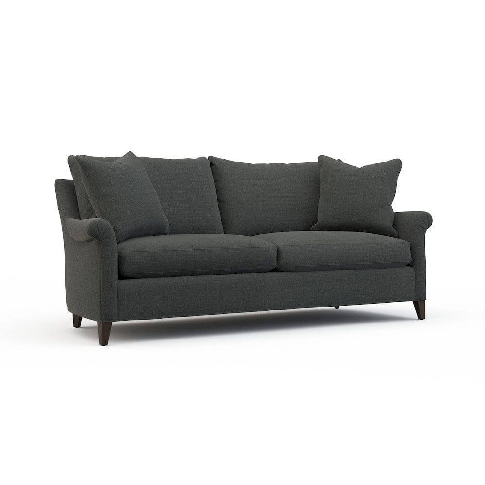 Lillian August - Milan Sofa in Cristo-Charcoal - LA7224S-Cristo-Charcoal view 1