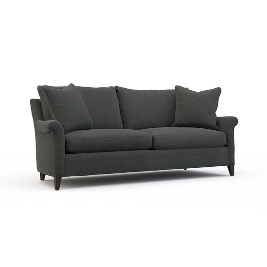 Lillian August - Milan Sofa in Cristo-Charcoal - LA7224S-Cristo-Charcoal view 1