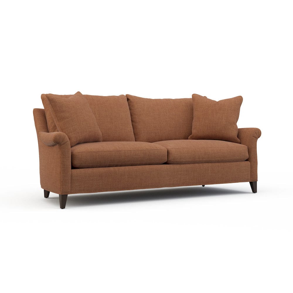 Lillian August - Milan Sofa in Crystal-Orange - LA7224S-Crystal-Orange view 1
