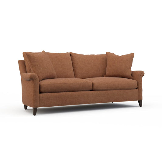 Lillian August - Milan Sofa in Crystal-Orange - LA7224S-Crystal-Orange view 1