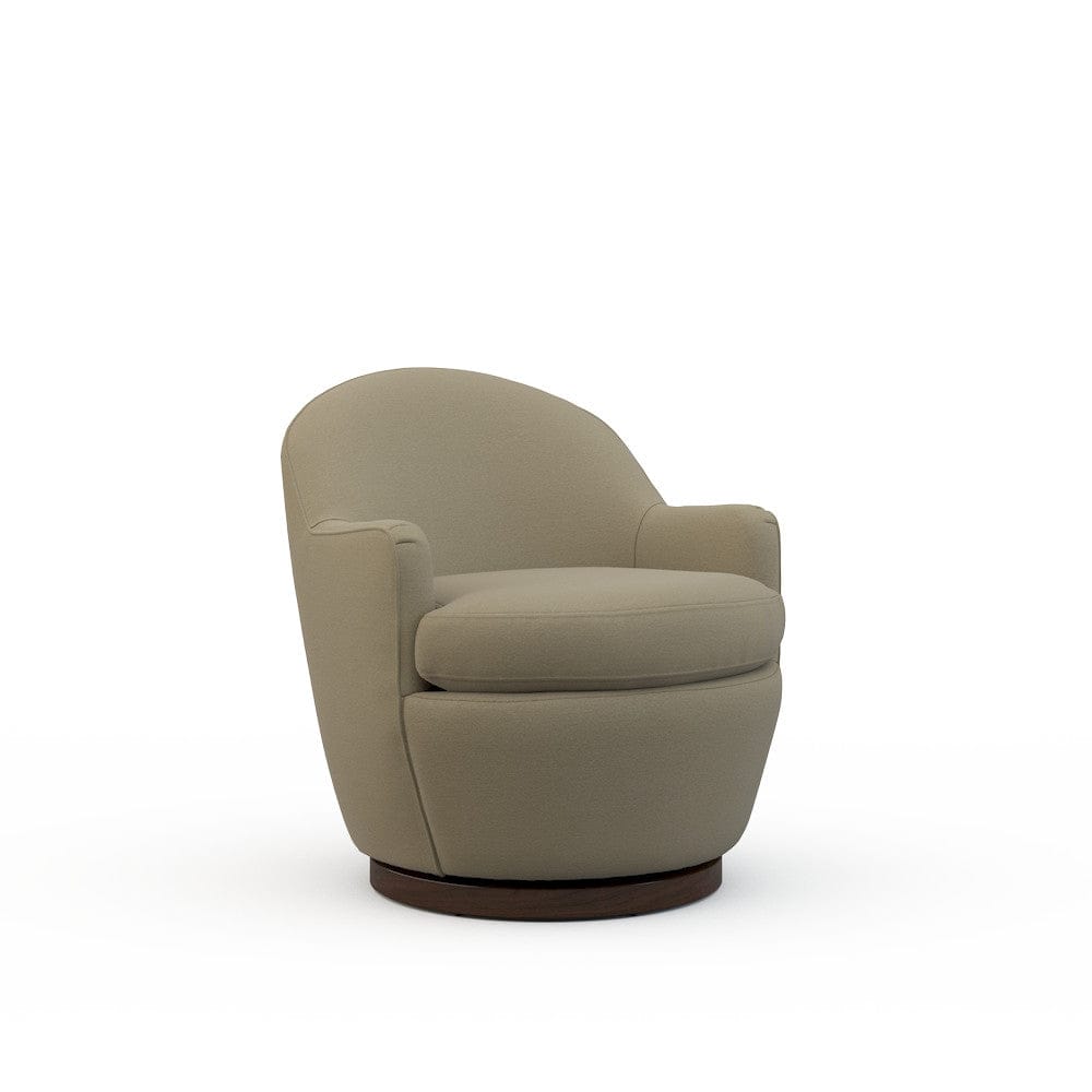 Lillian August - Millie Swivel Chair in Cristo-Camel - U171-C3-Cristo-Camel view 1