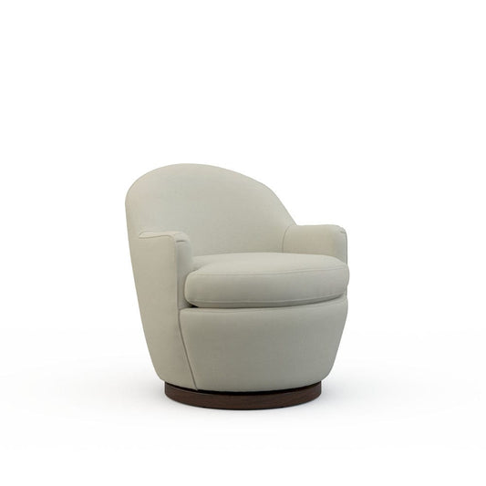 Lillian August - Millie Swivel Chair in Limestone-Gray - U171-C3-Limestone-Gray view 1