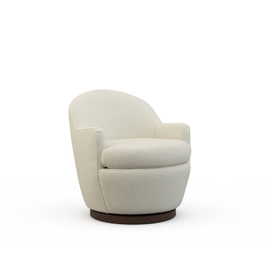 Lillian August - Millie Swivel Chair in Rayburn-Oatmeal - U171-C3-Rayburn-Oatmeal view 1