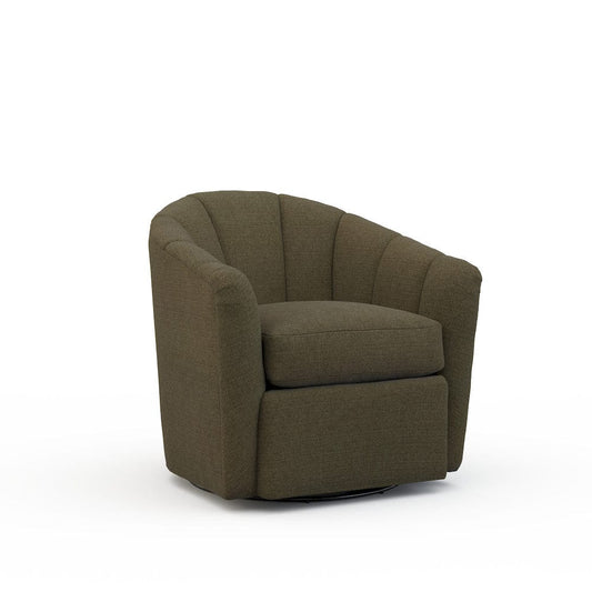 Lillian August - Noah Chair in Cristo-Brown - LA4114C-Cristo-Brown view 1