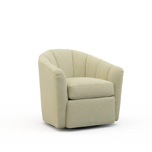 Lillian August - Noah Chair in Crystal-Natural - LA4114C-Crystal-Natural view 1