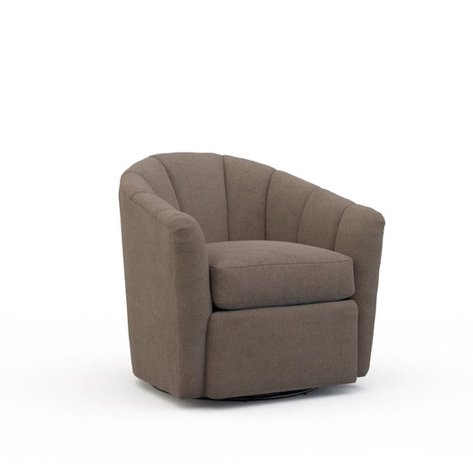 Lillian August - Noah Chair in Limestone-Charcoal - LA4114C-Limestone-Charcoal view 1