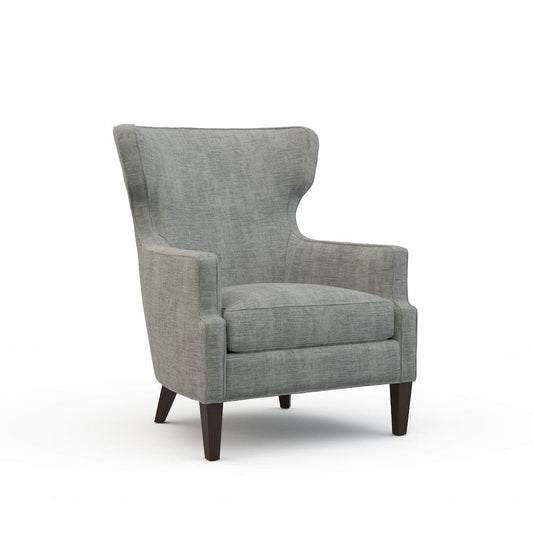 Lillian August - Paolo Chair in Castine-Grey - U123-C1-Castine-Grey view 1