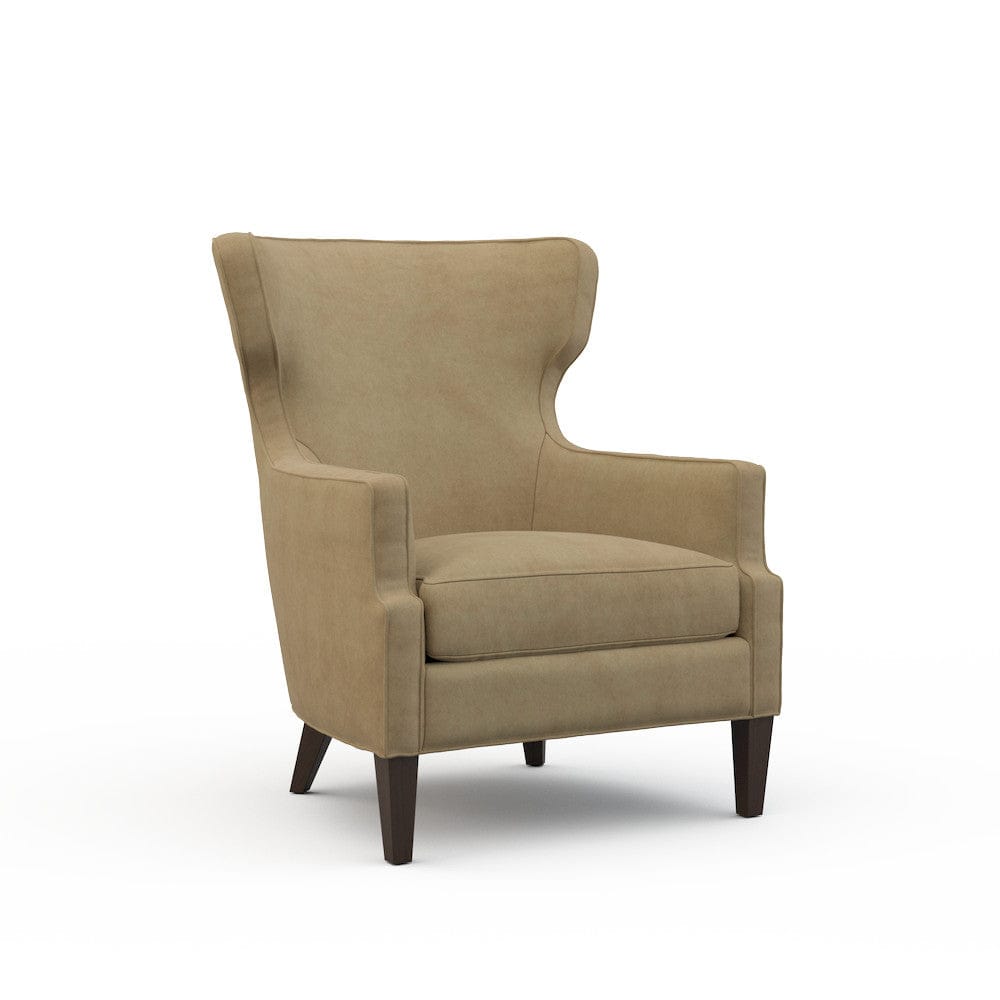 Lillian August - Paolo Chair in Limestone-Bronze - U123-C1-Limestone-Bronze view 1