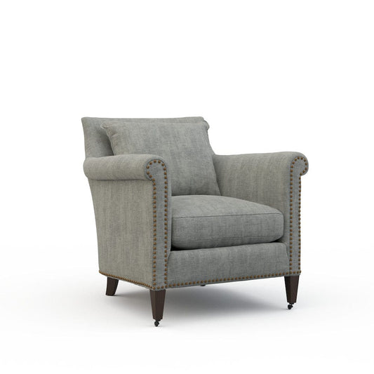 Lillian August - Paris Chair in Castine-Grey - LA7116C-Castine-Grey view 1