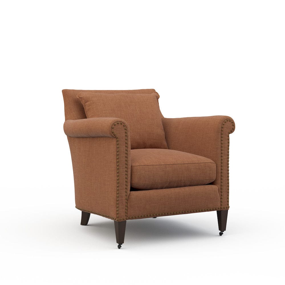 Lillian August - Paris Chair in Crystal-Orange - LA7116C-Crystal-Orange view 1