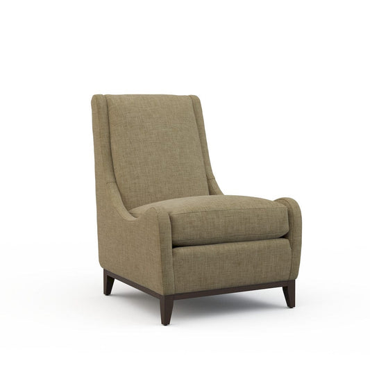 Lillian August - Pierre Armless Chair in Crystal-Camel - LA3127AC-Crystal-Camel view 1