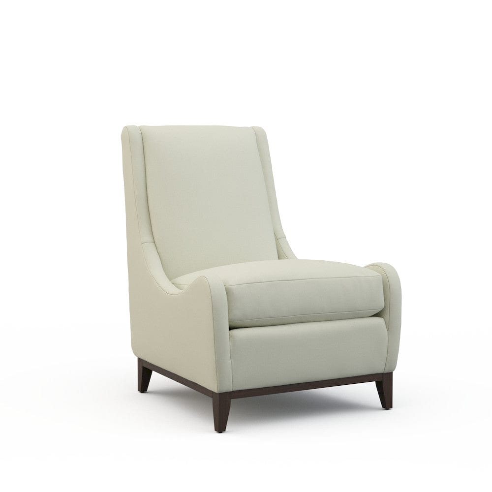 Lillian August - Pierre Armless Chair in Heather-White - LA3127AC-Heather-White view 1