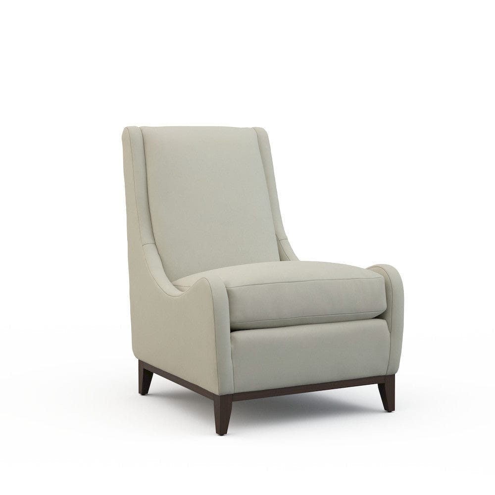 Lillian August - Pierre Armless Chair in Limestone-Gray - LA3127AC-Limestone-Gray view 1