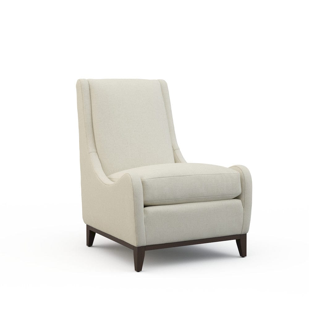 Lillian August - Pierre Armless Chair in Rayburn-Oatmeal - LA3127AC-Rayburn-Oatmeal view 1