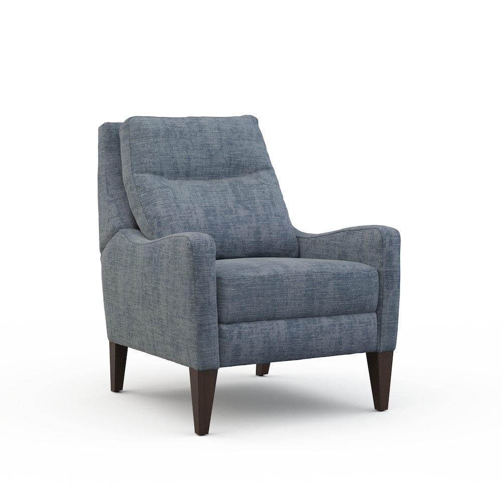 Lillian August - Ponti Recliner in Castine-Slate - U667-C1-Castine-Slate view 1