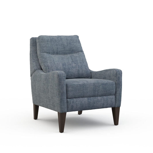 Lillian August - Ponti Recliner in Castine-Slate - U667-C1-Castine-Slate view 1