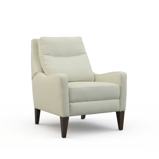 Lillian August - Ponti Recliner in Heather-White - U667-C1-Heather-White view 1