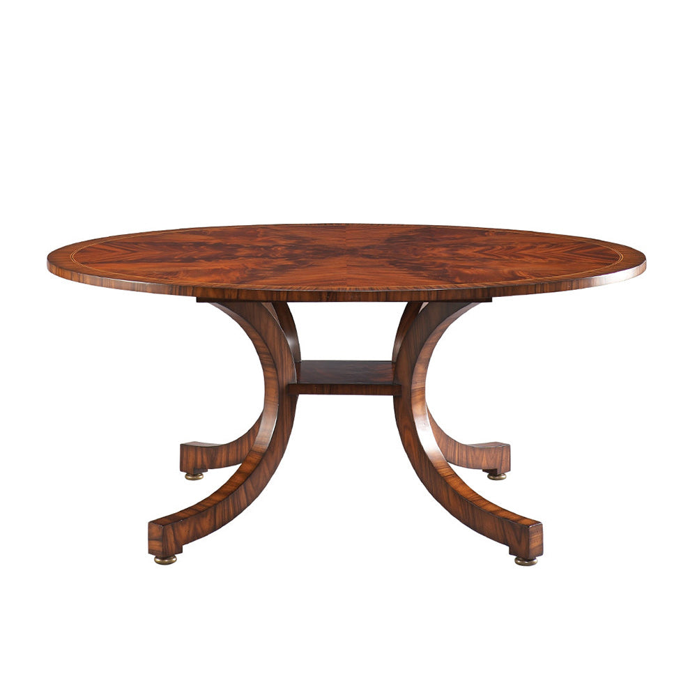 Lillian August - Portman Bow Leg Dining Table - LA82011-01 view 1