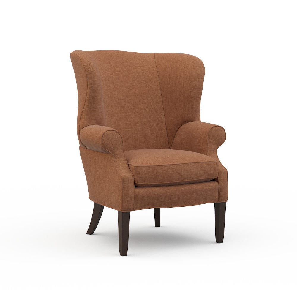 Lillian August - Preston Chair in Crystal-Orange - LA4046C-Crystal-Orange view 1