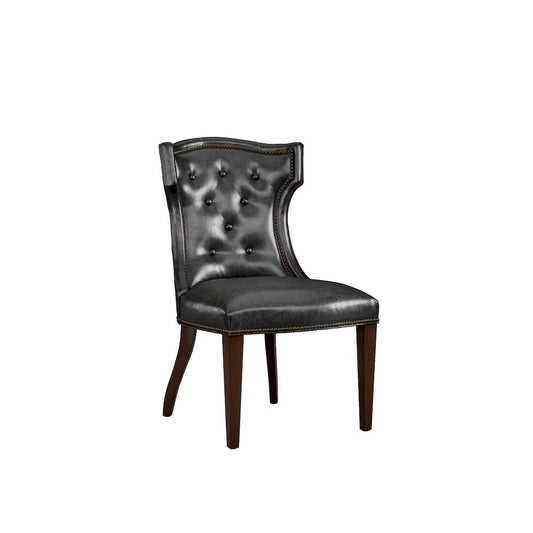 Lillian August - Quinn Armless Chair in Sauvage-Azure-White - LL3106AC-Sauvage-Azure-White view 1