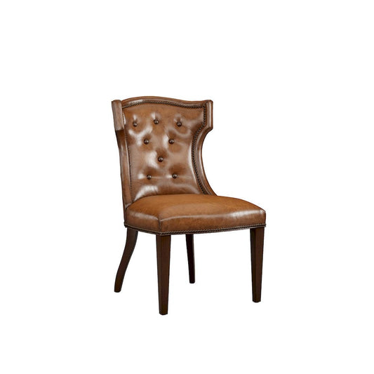 Lillian August - Quinn Armless Chair in Sauvage-Bark-White - LL3106AC-Sauvage-Bark-White view 1