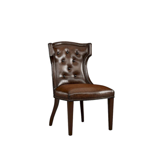 Lillian August - Quinn Armless Chair in Sauvage-Black-Tan-White - LL3106AC-Sauvage-Black-Tan-White view 1