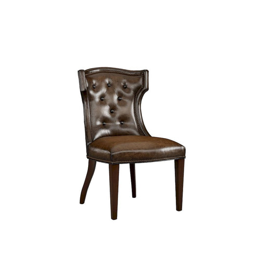 Lillian August - Quinn Armless Chair in Sauvage-Putty-White - LL3106AC-Sauvage-Putty-White view 1