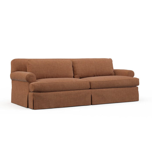 Lillian August - Russell Sofa in Crystal-Orange - LA7184S-Crystal-Orange view 1