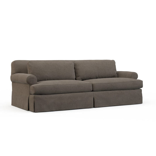 Lillian August - Russell Sofa in Limestone-Charcoal - LA7184S-Limestone-Charcoal view 1