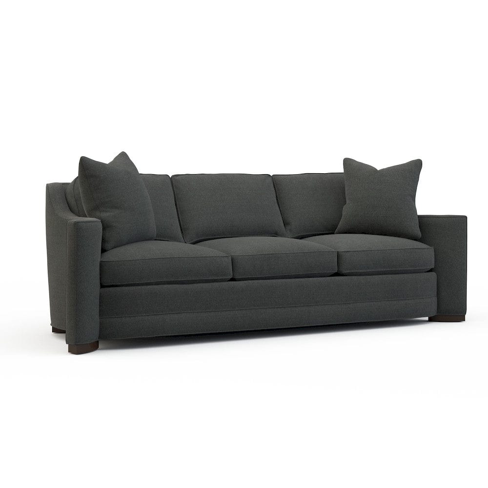 Lillian August - Santiago Sofa in Cristo-Charcoal - LA9140S-Cristo-Charcoal view 1
