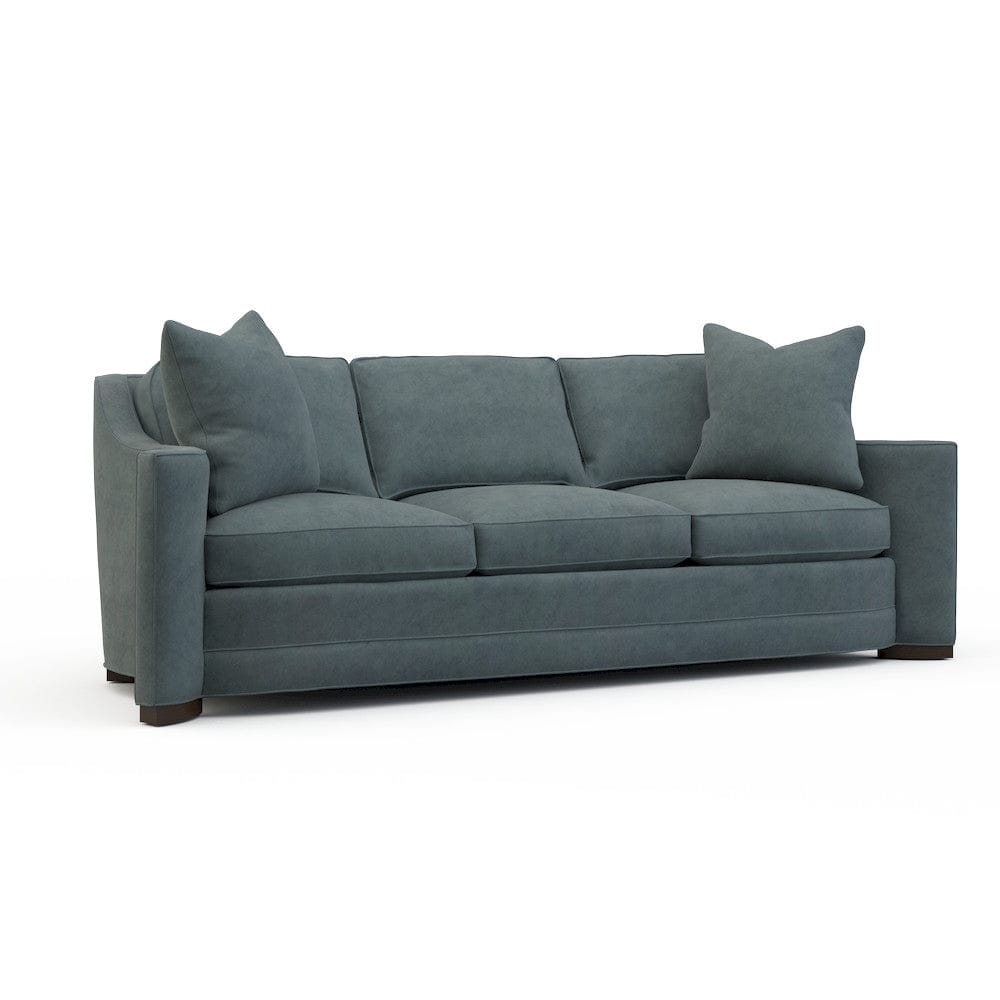 Lillian August - Santiago Sofa in Limestone-Blue - LA9140S-Limestone-Blue view 1