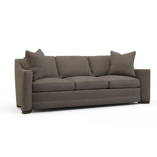 Lillian August - Santiago Sofa in Limestone-Charcoal - LA9140S-Limestone-Charcoal view 1
