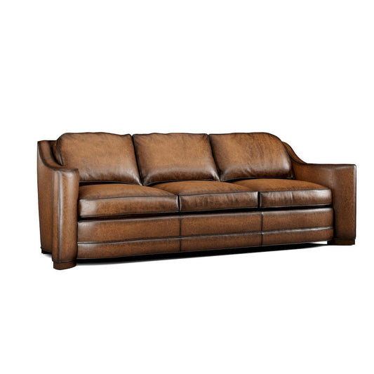 Lillian August - Santiago Sofa in Sauvage-Mocha-White - LL9140S-Sauvage-Mocha-White view 1