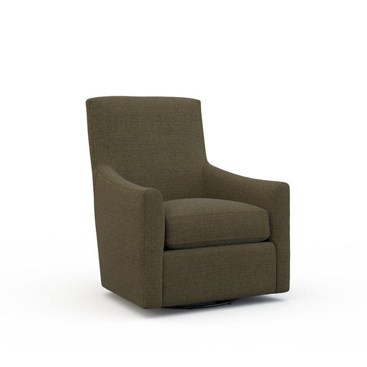Lillian August - Spencer Swivel Chair in Cristo-Brown - U161-C3-Cristo-Brown view 1